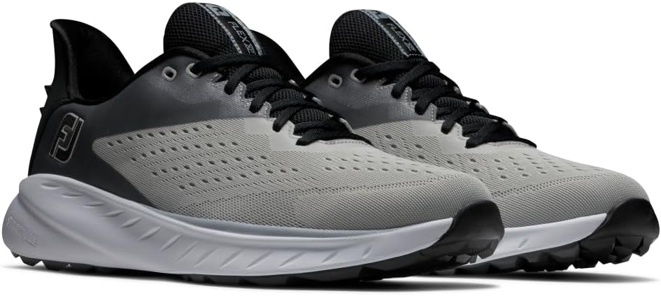 Tênis FootJoy FJ Flex XP Branco e Cinza