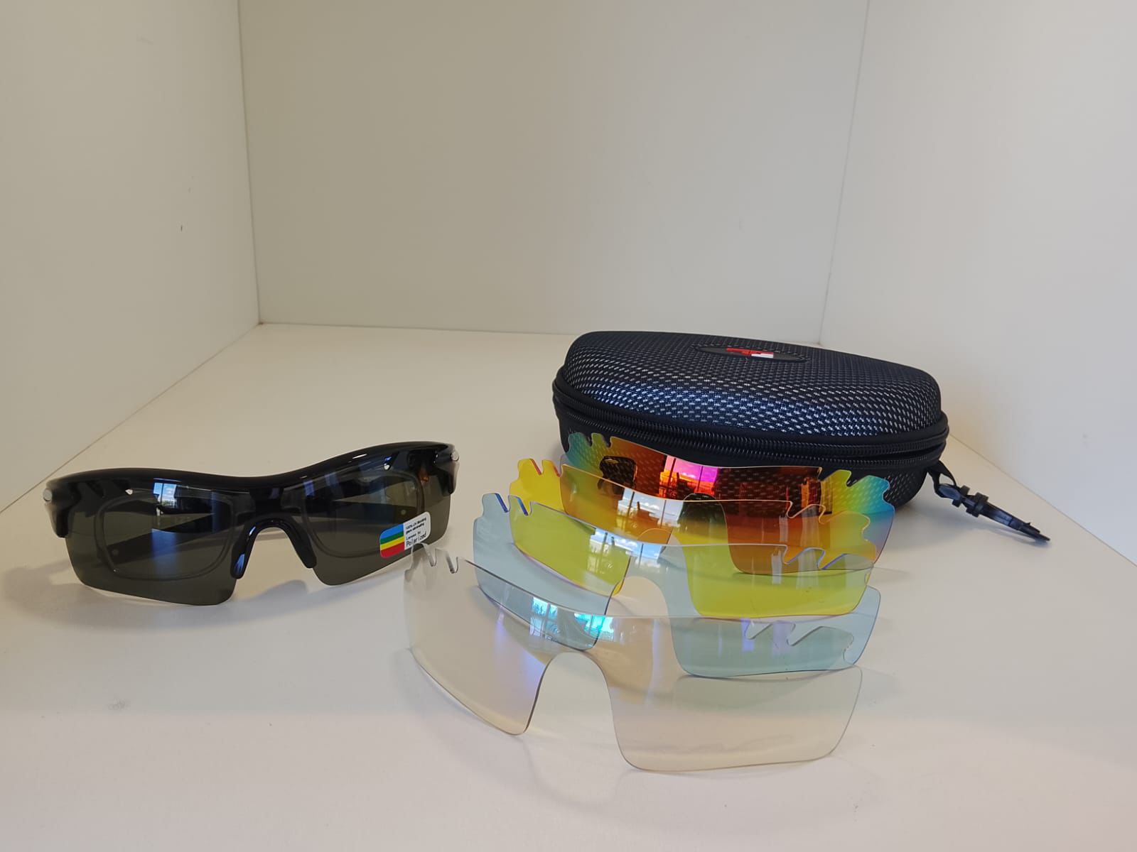 Kit Óculos Esportivo 5 Lentes Polarizado TG Store