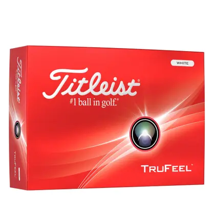 Caixa Completa Bolas de Golfe Titleist TruFeel Brancas