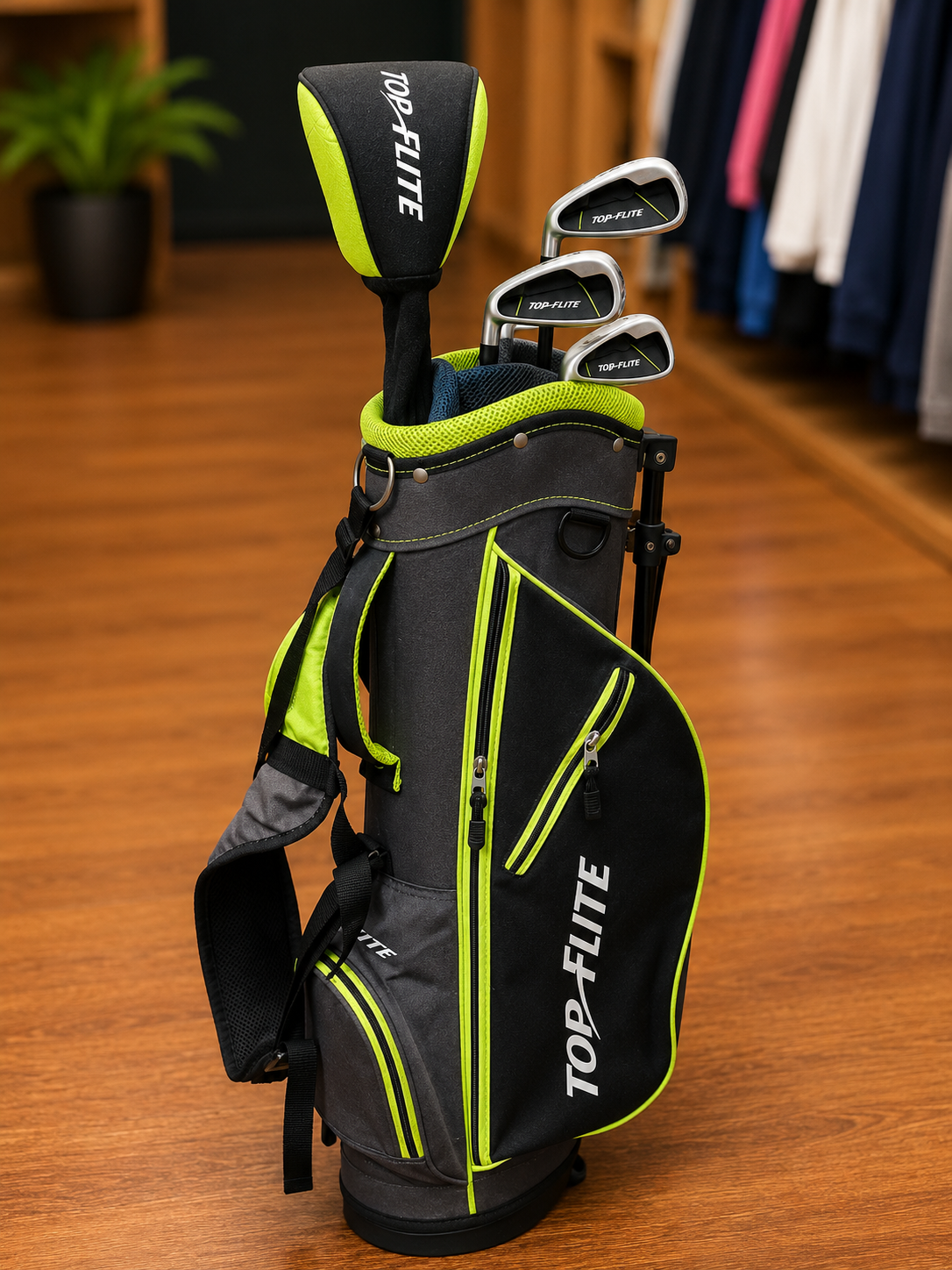Kit Juvenil Top Flite – Bolsa + Conjunto Completo de Tacos