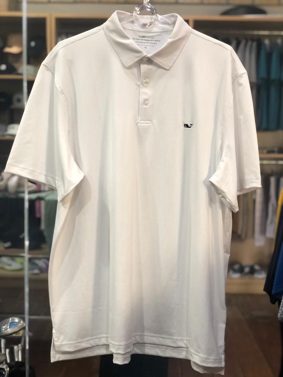 camisa polo masculina Vineyard Vines  branca