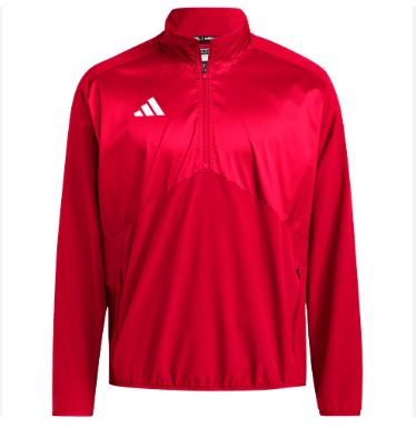 corta vento masculino vermelha Adidas