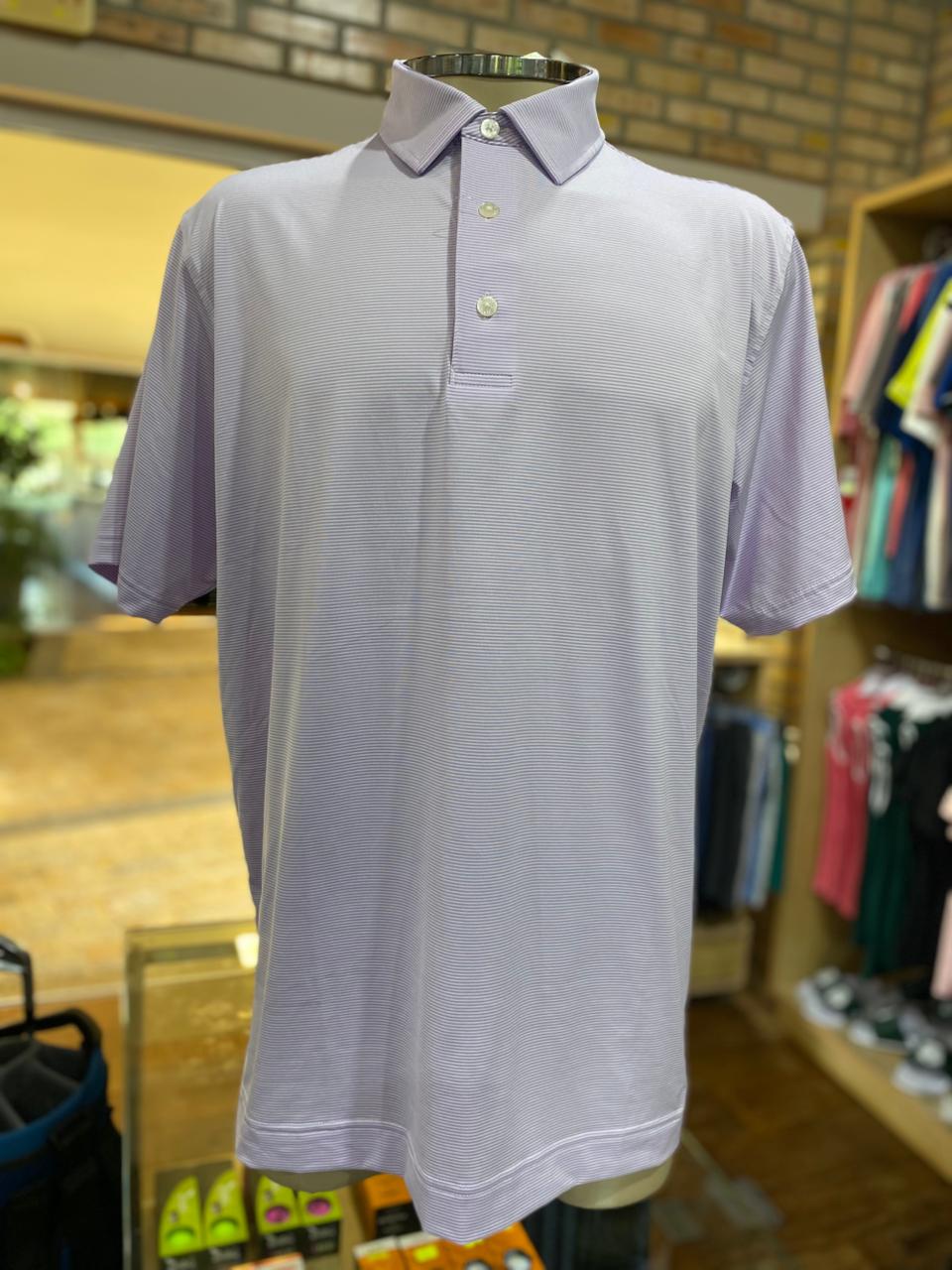Camisa Polo FootJoy lilás TM L