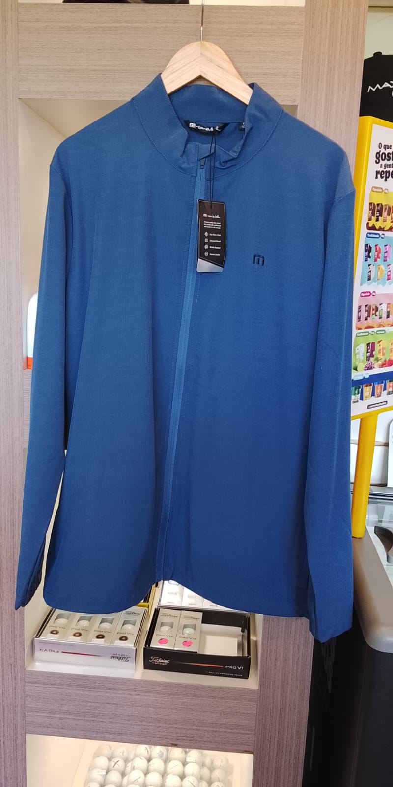 Blusa Travis Mathew Azul TM XL