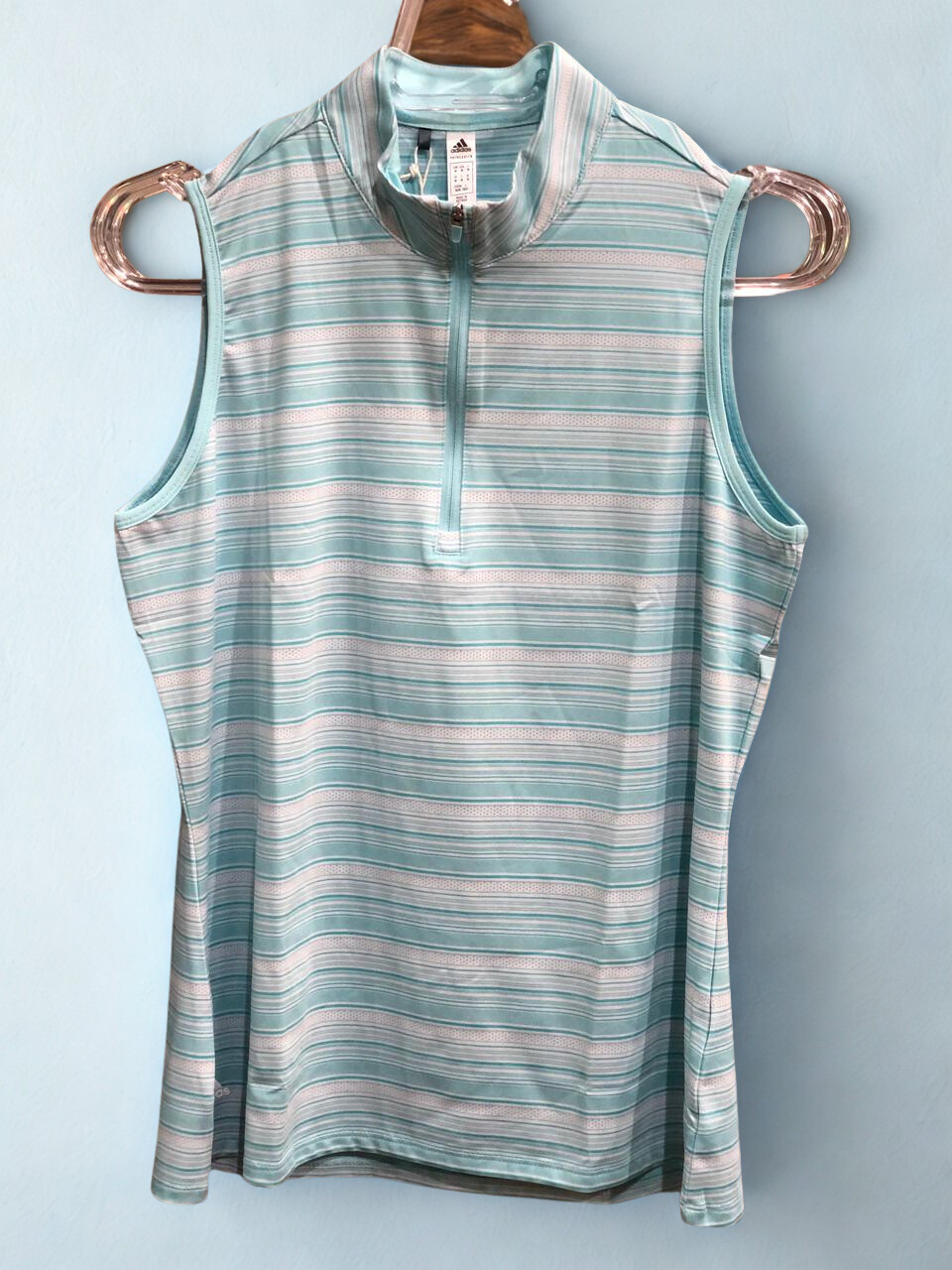 REGATA ADIDAS AZUL LISTRADA