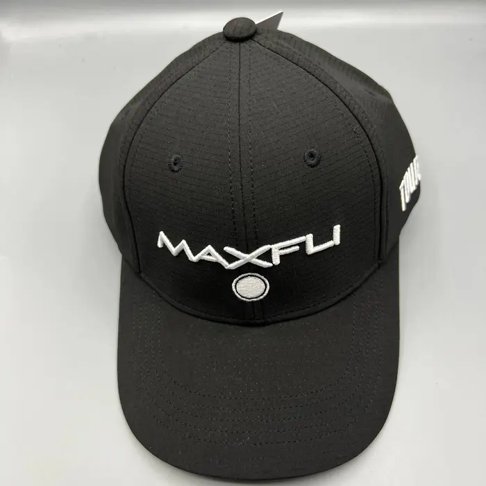 Boné de Golfe Maxfli Tour Masculino com Logo 3D - PRETO
