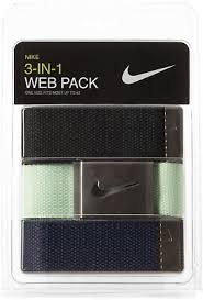 cinto Nike 3x1  cores preto/verde/azul marinho ( serve ate tamanho 42)