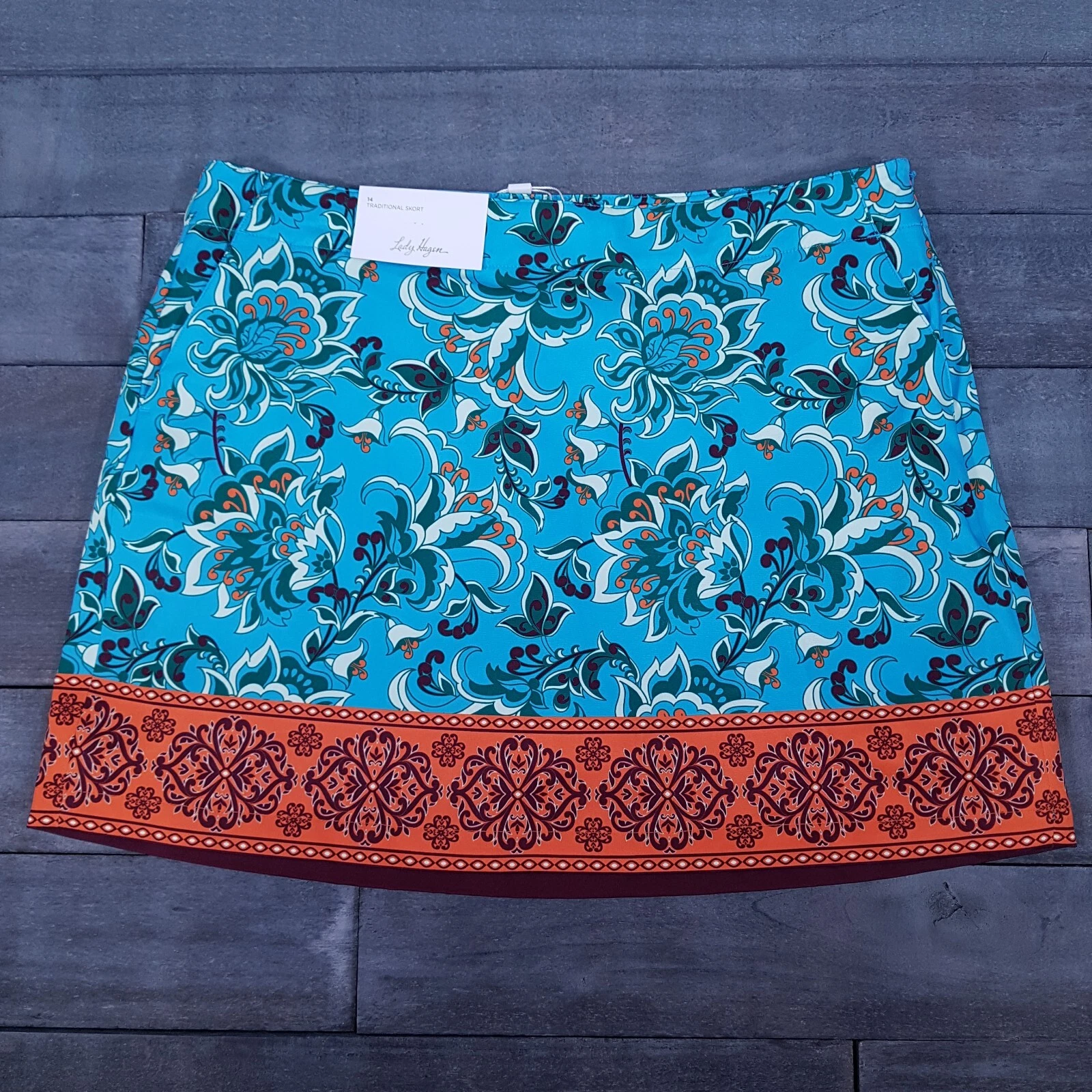 SHORTS SAIA LADY HAGEN FLORAL -TAMANHO 4