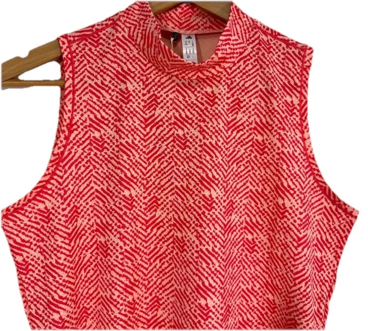 REGATA ADIDAS VERMELHA ESTAMPADA