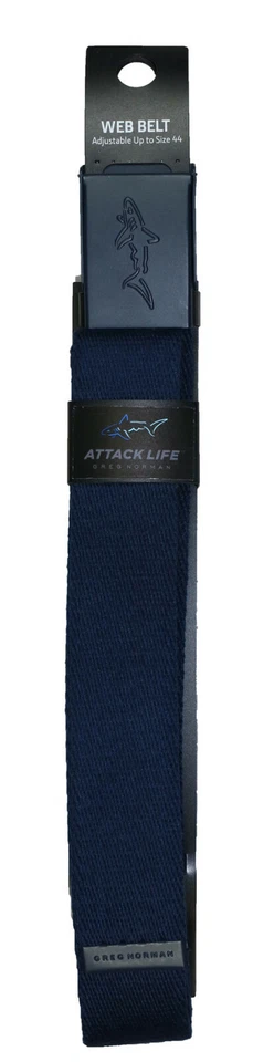 cinto azul marinho Greg Norman tamanho 44