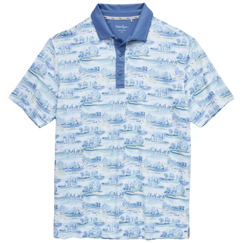 polo masculina Walter Hagen clube house vintage TM S